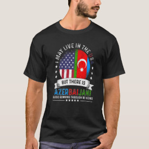 Camiseta American Azerbaijani Home in US Patriot Azerbaijan