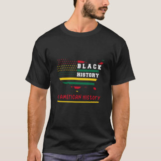 Camiseta American Black History Month African Heritage USA