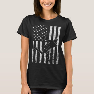 Camiseta American Bowling Strike Bowler Bowler Bowling Pin