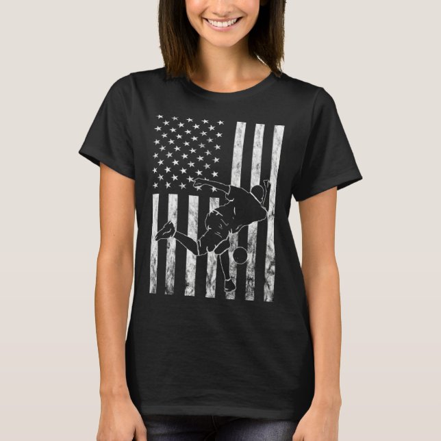 Camiseta American Bowling Strike Bowler Bowling Pin Bowling (Anverso)