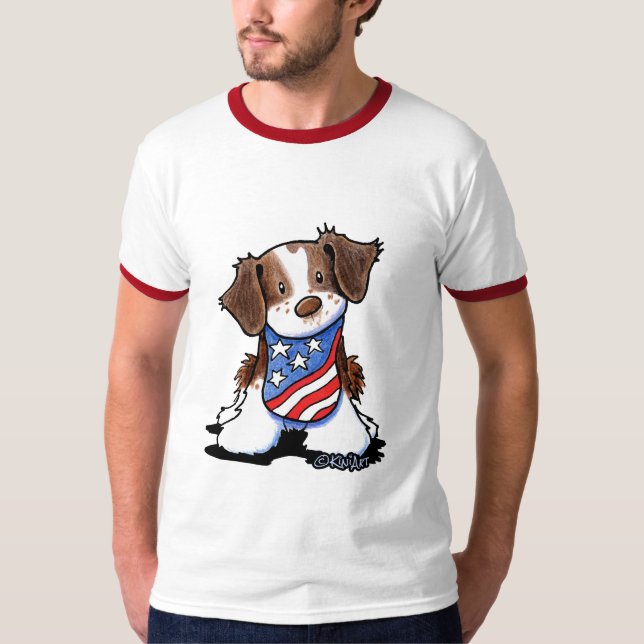 Camiseta American Brittany (Anverso)