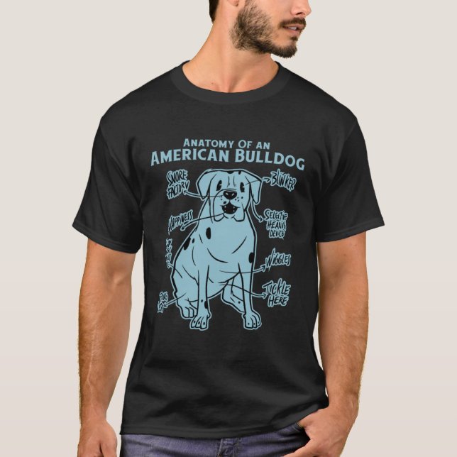Camiseta American bulldog (Anverso)