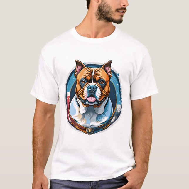 Camiseta American Bully (Anverso)