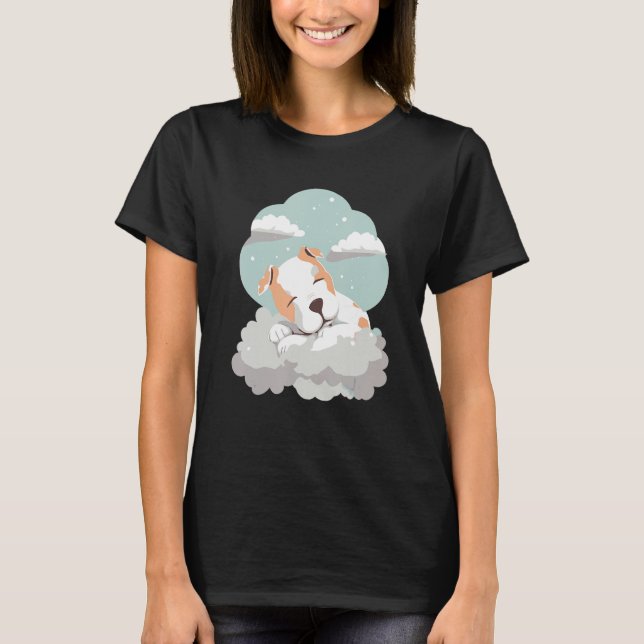 Camiseta American Bully Cuddle Shirt Clouds Dream (Anverso)