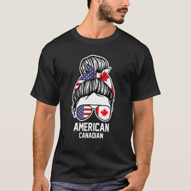 Camiseta American Canadian Canadian (Anverso)
