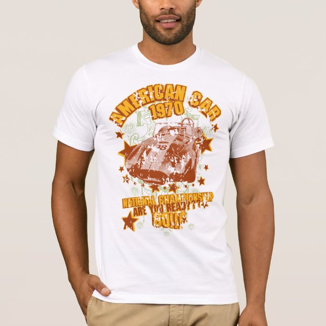 Camiseta American Car 1970 T-Shirt (Anverso)