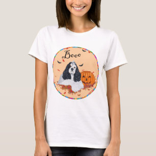 Camiseta American Cocker Spaniel Halloween