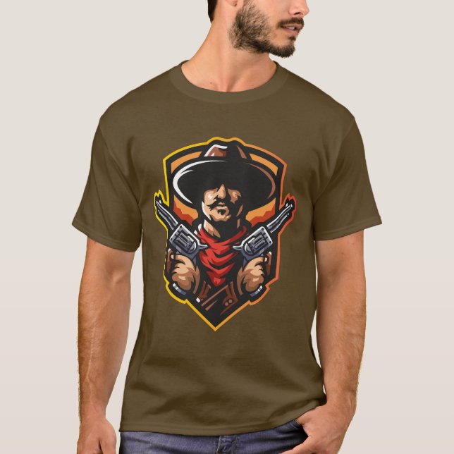 Camiseta American cowboy (Anverso)
