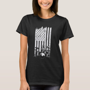 Camiseta American Drumming Gifts Drummer Drummer Set Drum U