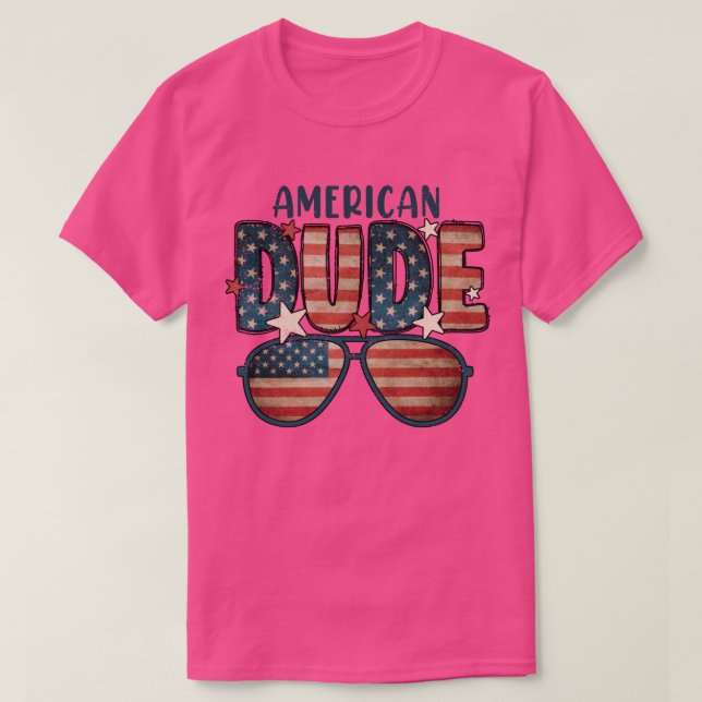 Camiseta american dude (Diseño del anverso)