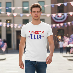 Camiseta American Dude 4 de julio