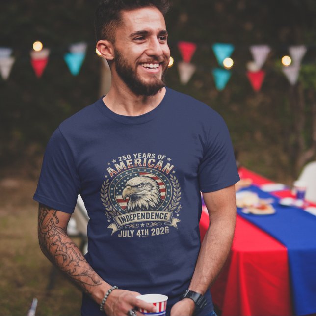 Camiseta American Eagle 250 Years Independence Anniversary  (Subido por el creador)