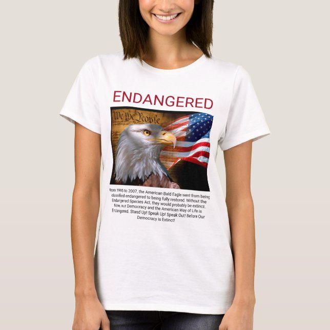 Camiseta American Eagle puso en peligro el derecho de los (Anverso)