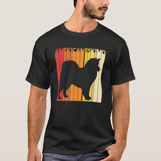 Camiseta American Eskimo Dog (Anverso)