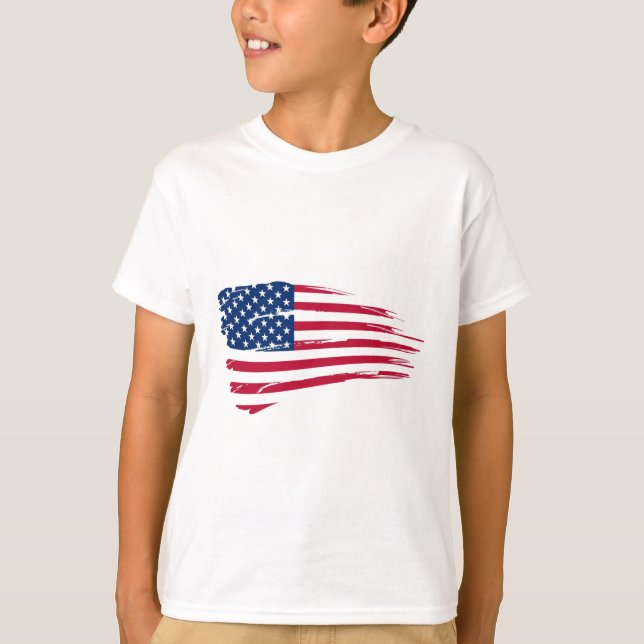 Camiseta American Flag (Anverso)