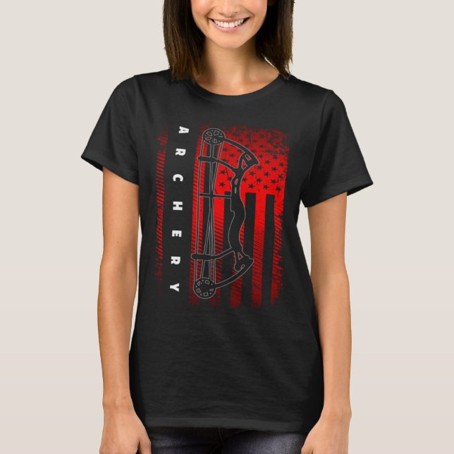 Camiseta American Flag Archery (Anverso)