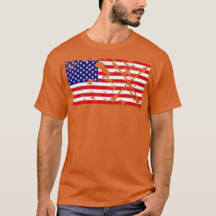 Camiseta American Flag Archery Archery Team Gift 