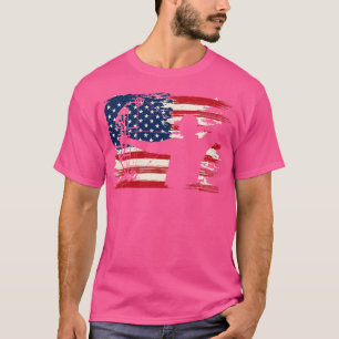 Camiseta American Flag Archery  for Men Women Boys Girls Ki