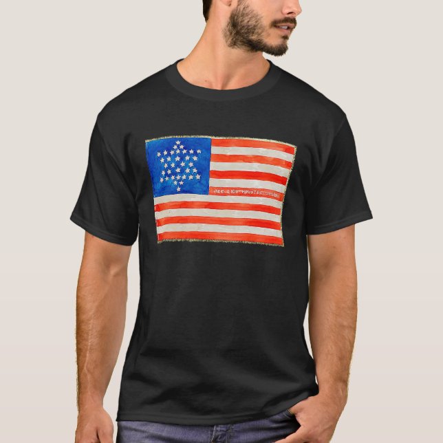 Camiseta American Flag Civil War (Anverso)