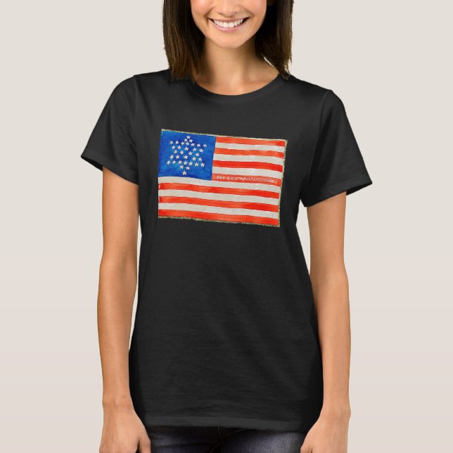 Camiseta American Flag Civil War (Anverso)