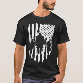 Camiseta American Flag Dad Cool Father's Day
