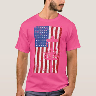 Camiseta American Flag Disc Golf
