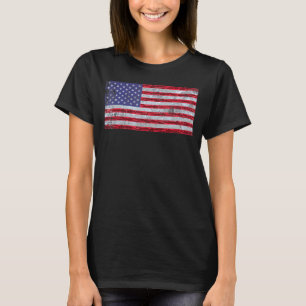 Camiseta American Flag Us Fisherman Alligator Gar Fishing