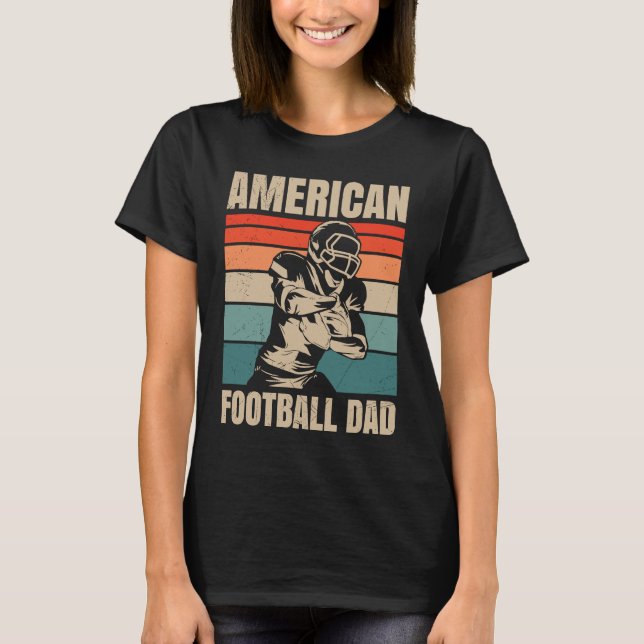 Camiseta American Football Dad Quaterback Kicker For Men Wo (Anverso)