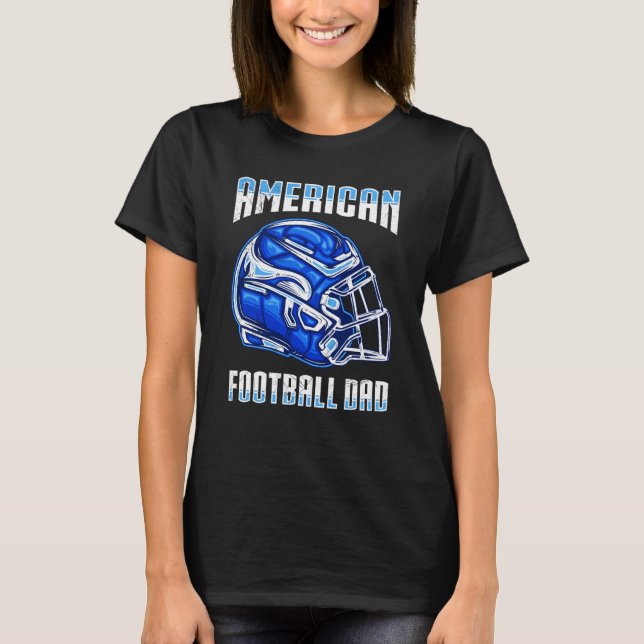 Camiseta American Football Dad Quaterback Kicker For Men Wo (Anverso)