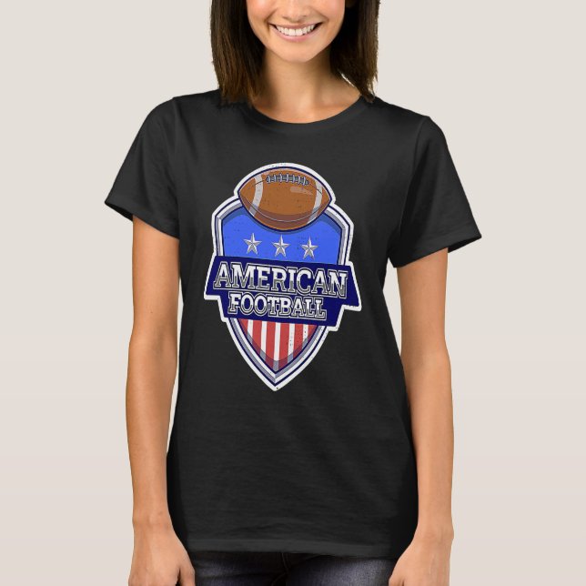 Camiseta American Football Team Sport Game Professional Pla (Anverso)