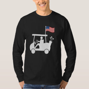 Camiseta American Golfer Beer Lover Stroke Play Golf Carro 