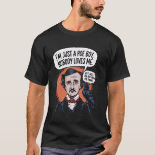 Camiseta American Gothic Poe Boy para ratón de biblioteca o