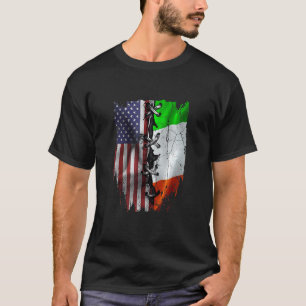 Camiseta American Grown Irish Roots Estados Unidos bandera