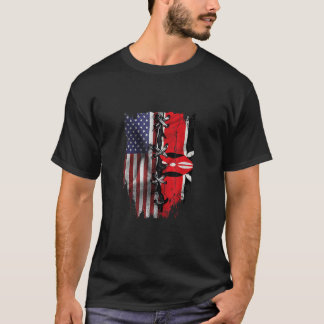 Camiseta American Grown Kenyan Roots USA Kenya Flag