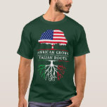 Camiseta American Grown with Italian Roots  Italy Premium<br><div class="desc">American Grown with Italian Roots  Italy Premium fathers day,  funny,  father,  dad,  birthday,  mothers day,  humor,  christmas,  cute,  cool,  family,  mother,  daddy,  brother,  husband,  mom,  vintage,  grandpa,  boyfriend,  day,  son,  retro,  sister,  wife,  grandma,  daughter,  kids,  fathers,  grandfather,  love</div>