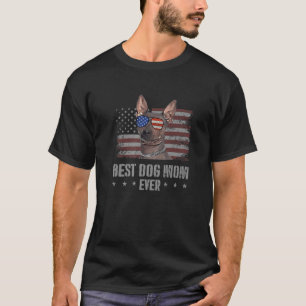 Camiseta American Hairless Terrier Mejor Madre Perro Retro