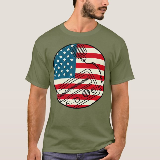 Camiseta American Ham Radio Premium (Anverso)