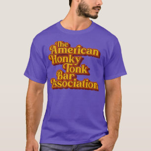 Camiseta American Honky Tonk Bar Assoc Retro Diseño clásico