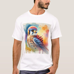 Camiseta American Kestrel 160724AREF106 - Watercolor