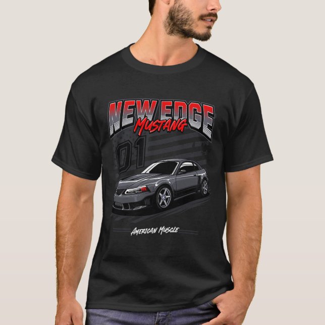 Camiseta American Muscle Car New Edge Coupe 4.6  (Anverso)