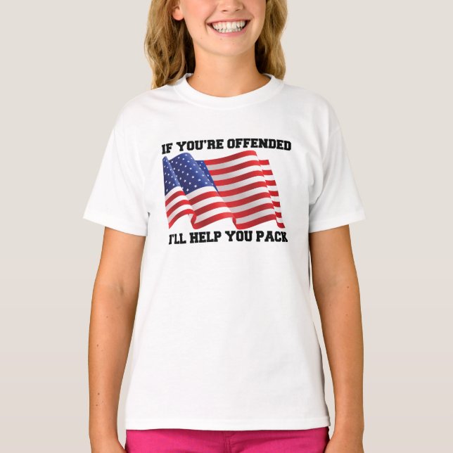 Camiseta American patriot  (Anverso)