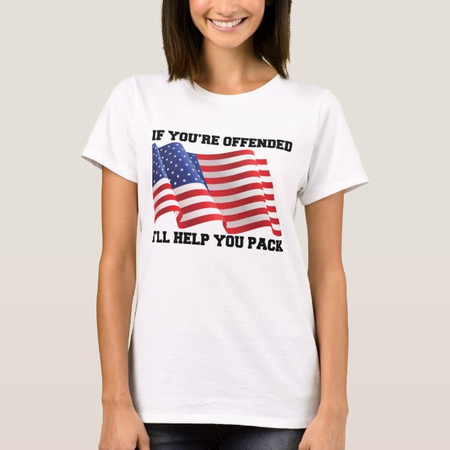 Camiseta American patriot  (Anverso)