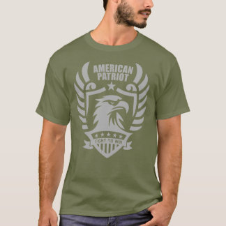 Camiseta American Patriot - Verde combate