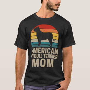 Camiseta American Pit Bull Terrier Mom