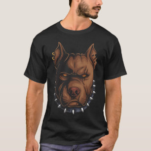 Camiseta American Pitbull Head