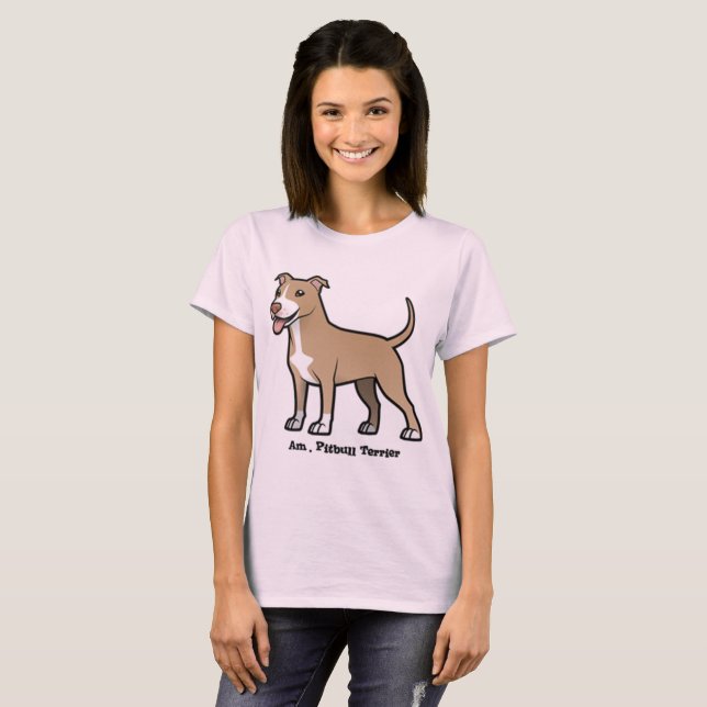 Camiseta American Pitbull Terrier (Anverso completo)