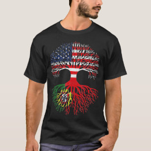 Camiseta American Portuguese Portugal Roots 