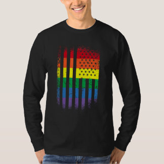 Camiseta American Pride gay lesbian bisexual transgender US