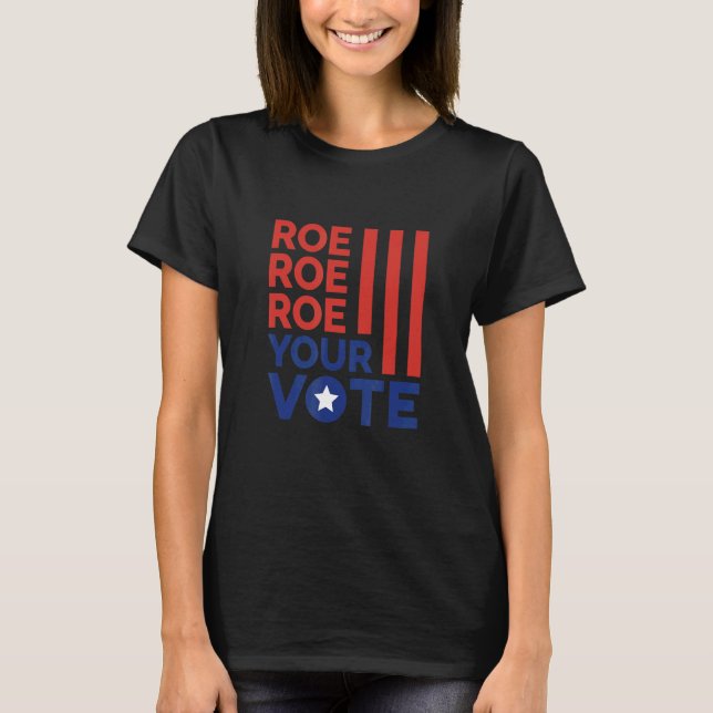 Camiseta American Reproductive Rights USA Flag Liberal (Anverso)