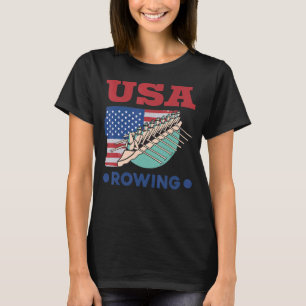 Camiseta American Rowing Sports Patriotic USA Team